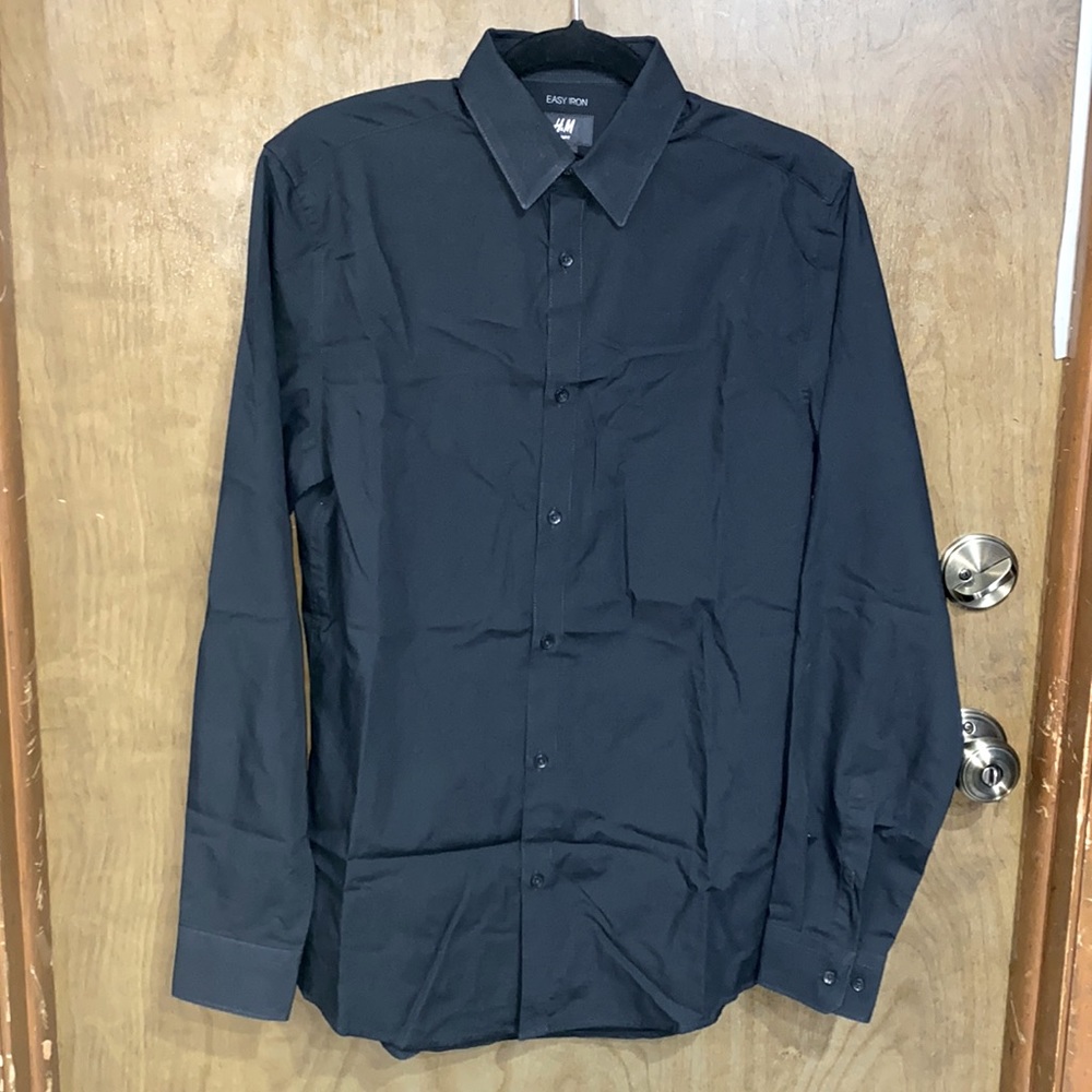H&M Men’s Black Small slim fit